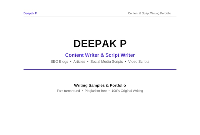 write SEO posts,blog writting ,article writing and video script in 24 hours